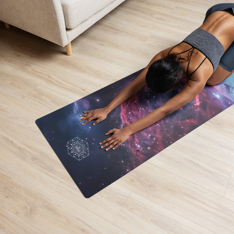 Crescent Nebula Dreams Yoga mat