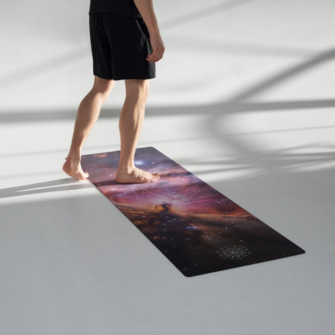 Lagoon Nebula Dreams Yoga mat