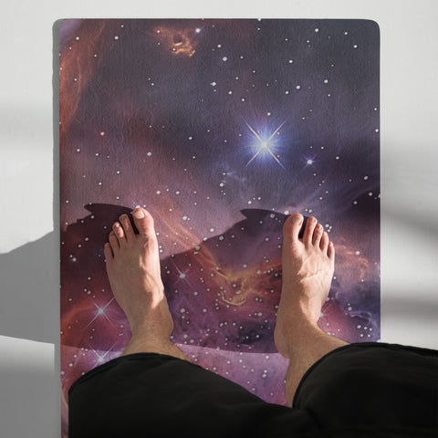 Lagoon Nebula Dreams Yoga mat