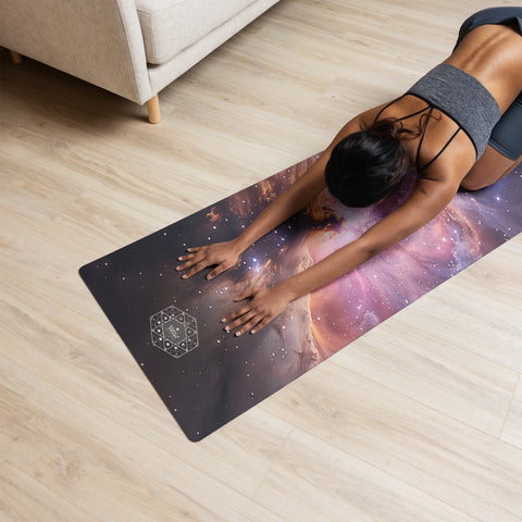 Lagoon Nebula Dreams Yoga mat