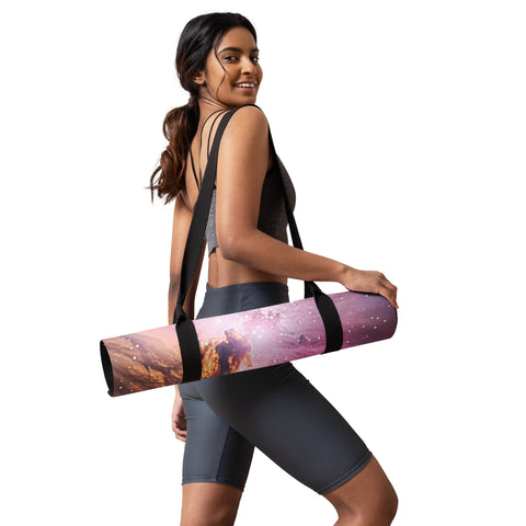 Lagoon Nebula Dreams Yoga mat