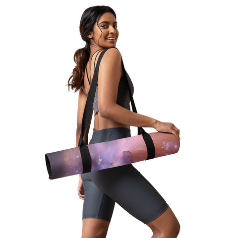 Flame Nebula Dreams Yoga mat