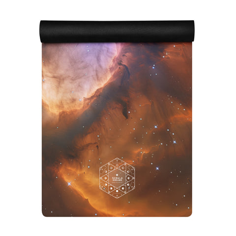 Flame Nebula Dreams Yoga mat