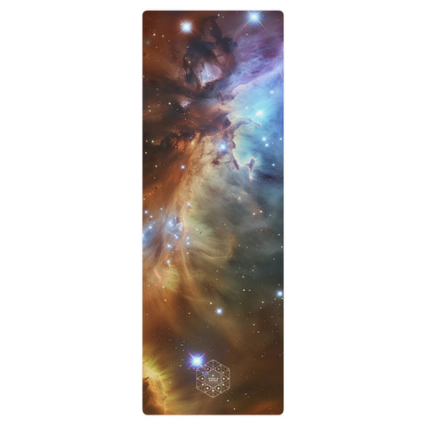 Fox Fur Nebula Dreams Yoga mat