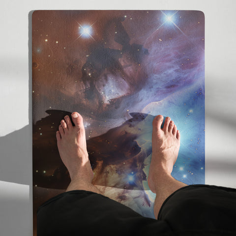 Fox Fur Nebula Dreams Yoga mat