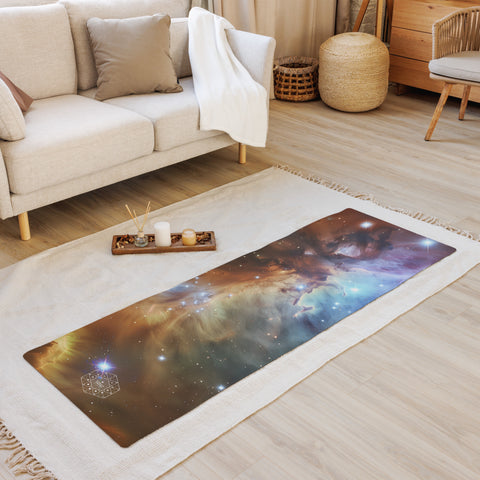 Fox Fur Nebula Dreams Yoga mat