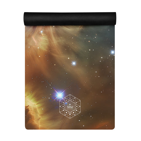 Fox Fur Nebula Dreams Yoga mat