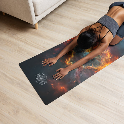 Heart Nebula Dreams Yoga mat