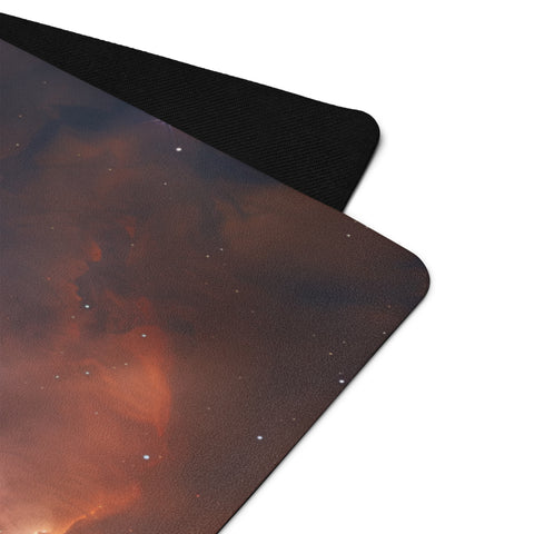 Flame Nebula Dreams Yoga mat